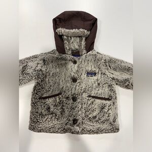 Patagonia Brown and Gray Kids Jacket 2T
